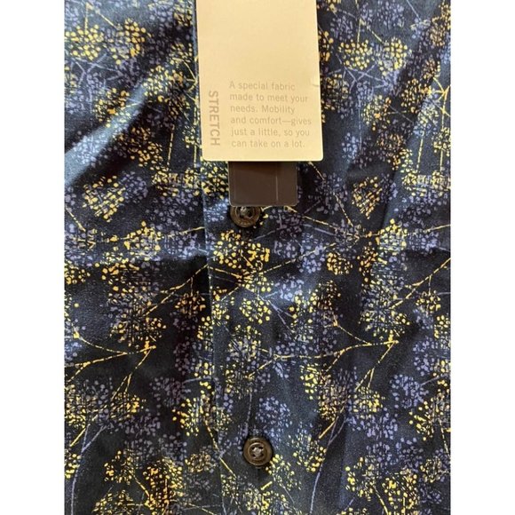 Perry Ellis Men's Shirt Size M Button Up - Picture 2 of 4